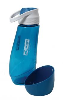 Kurgo Gourd Water Bottle Coastal Blue
